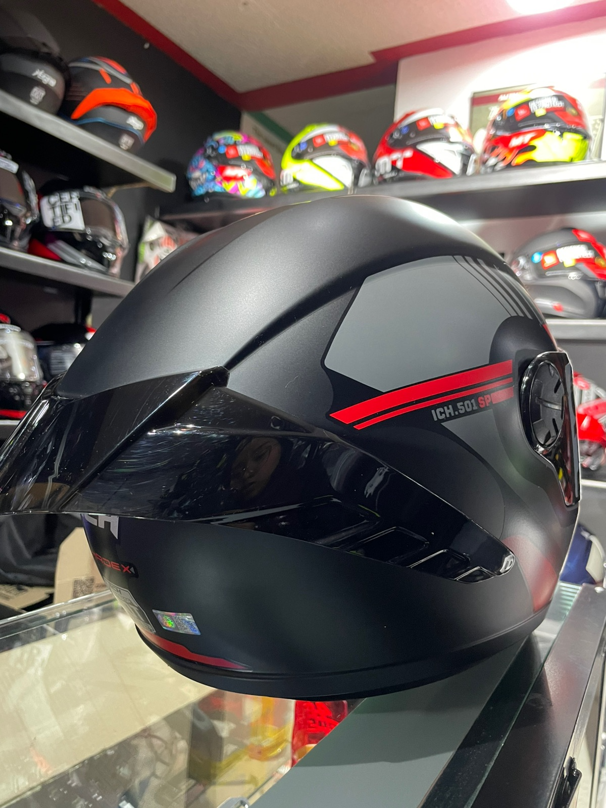 casco pro racer motos 501
