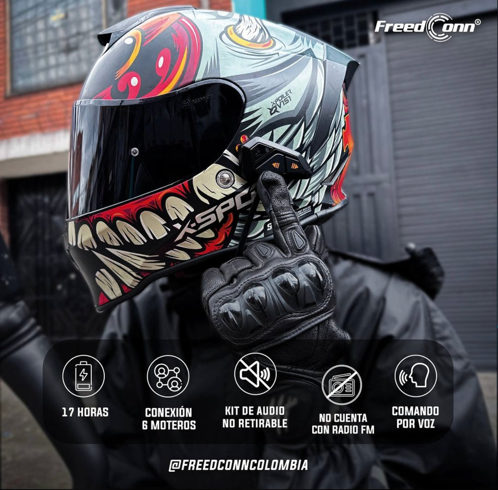 INTERCOMUNICADOR FREED ONN PRORACER MOTOS 5